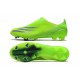adidas Scarpe Calcio X Ghosted + FG Verde Signal Inchiostro