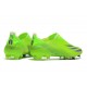 adidas Scarpe Calcio X Ghosted + FG Verde Signal Inchiostro