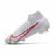 Nike Mercurial Superfly VIII Elite DF FG Bianco Rosso