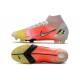 Nike Mercurial Superfly VIII Elite DF FG Bianco Argento Metallico Platino Puro