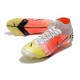 Nike Mercurial Superfly VIII Elite DF FG Bianco Argento Metallico Platino Puro