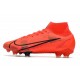 Nike Mercurial Superfly VIII Elite DF FG Rosso Negro