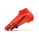 Nike Mercurial Superfly VIII Elite DF FG Rosso Negro