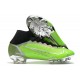 Nuovo Nike Mercurial Superfly 8 Elite FG Verde Argento Nero