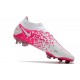 Nike Phantom GT Elite DF FG Scarpe Bianco Rosa
