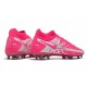 Nike Phantom GT Elite DF FG Scarpe Rosa Bianco