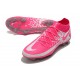 Nike Phantom GT Elite DF FG Scarpe Rosa Bianco