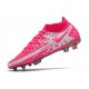 Nike Phantom GT Elite DF FG Scarpe Rosa Bianco