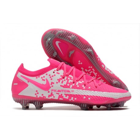 Nike Scarpa Phantom GT Elite FG Rosa Bianco