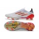 adidas Scarpe Da Calcio X Speedflow + Fg Bianco Ferro Metallizzato Rosso Solare