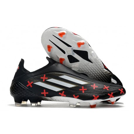 adidas Scarpe Da Calcio X Speedflow + Fg Nero Bianco Rosso