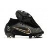 Nike Mercurial Superfly 8 Elite FG Uomo Nero Oro Metallico Argento Metallico