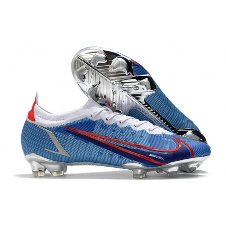 Nike Mercurial Vapor 14 Elite FG Blu Rosso Argento