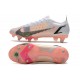 Nike Mercurial Vapor XIV Elite SG AC Bianco Nero Cremisi Vivace Rosa