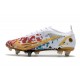 Nike Mercurial Vapor XIV Elite SG AC Bianco Rosso Blu Oro
