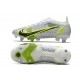 Nike Mercurial Vapor XIV Elite SG AC Bianco Nero Metallic Argento Volt