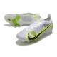 Nike Mercurial Vapor XIV Elite SG AC Bianco Nero Metallic Argento Volt