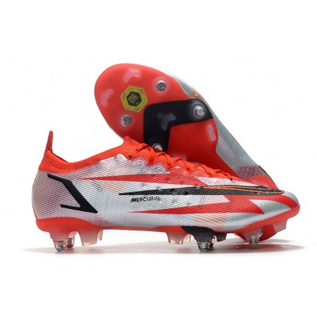 Nike Mercurial Vapor XIV Elite SG AC Rosso Cile Nero Ghost Arancione Total