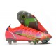 Nike Mercurial Vapor XIV Elite SG AC Cremisi Vivace Argento Metallico