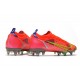 Nike Mercurial Vapor XIV Elite SG AC Cremisi Vivace Argento Metallico