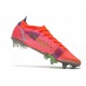 Nike Mercurial Vapor XIV Elite SG AC Cremisi Vivace Argento Metallico
