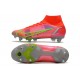 Nike Mercurial Superfly 8 Elite SG-PRO Cremisi Vivace Argento Metallico