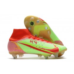 Nike Mercurial Superfly 8 Elite SG-PRO Verde Rosso