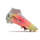 Nike Mercurial Superfly 8 Elite SG-PRO Bianco Argento Metallico Platino Puro