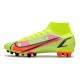 Nike Mercurial Superfly 8 Elite AG Volt Cremisi Vivace Nero