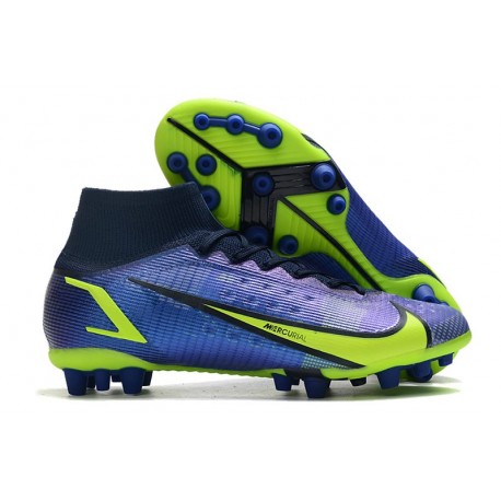 Nike Mercurial Superfly 8 Elite AG Zaffiro Volt Blu Void