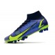 Nike Mercurial Superfly 8 Elite AG Zaffiro Volt Blu Void