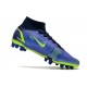 Nike Mercurial Superfly 8 Elite AG Zaffiro Volt Blu Void