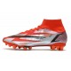 Nike Mercurial Superfly 8 Elite AG Rosso Cile Nero Ghost Arancione Total
