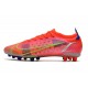 Scarpe da calcio Nike Mercurial Vapor 14 Elite AG Cremisi Vivace Argento Metallico