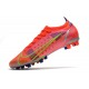 Scarpe da calcio Nike Mercurial Vapor 14 Elite AG Cremisi Vivace Argento Metallico