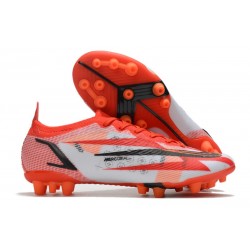 Scarpe da calcio Nike Mercurial Vapor 14 Elite AG Rosso Cile Nero Ghost Arancione Total