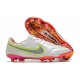 Nike Tiempo Legend 9 Elite FG Bianco Rosso Rosa