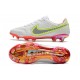 Nike Tiempo Legend 9 Elite FG Bianco Rosso Rosa