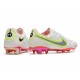 Nike Tiempo Legend 9 Elite FG Bianco Rosso Rosa