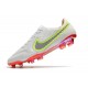 Nike Tiempo Legend 9 Elite FG Bianco Rosso Rosa