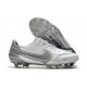 Nike Tiempo Legend 9 Elite FG Bianco Grigio