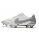 Nike Tiempo Legend 9 Elite FG Bianco Grigio