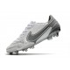 Nike Tiempo Legend 9 Elite FG Bianco Grigio