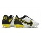 Nike Tiempo Legend 9 Elite FG Bianco Fumo Scuro Grigio Nero Giallo