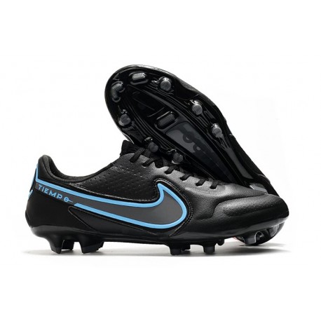 Nike Tiempo Legend 9 Elite FG Nero Grigio Ferro