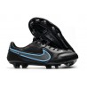 Nike Tiempo Legend 9 Elite FG Nero Grigio Ferro
