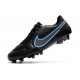 Nike Tiempo Legend 9 Elite FG Nero Grigio Ferro
