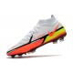 Nike Phantom GT2 Elite DF FG Bianco Cremisi Vivace Volt