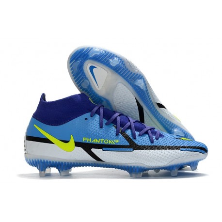Nike Phantom GT2 Elite DF FG Blu Giallo Grigio