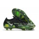 Scarpe Nike Phantom GT2 Elite FG Nero Metallic Platino Verde Strike